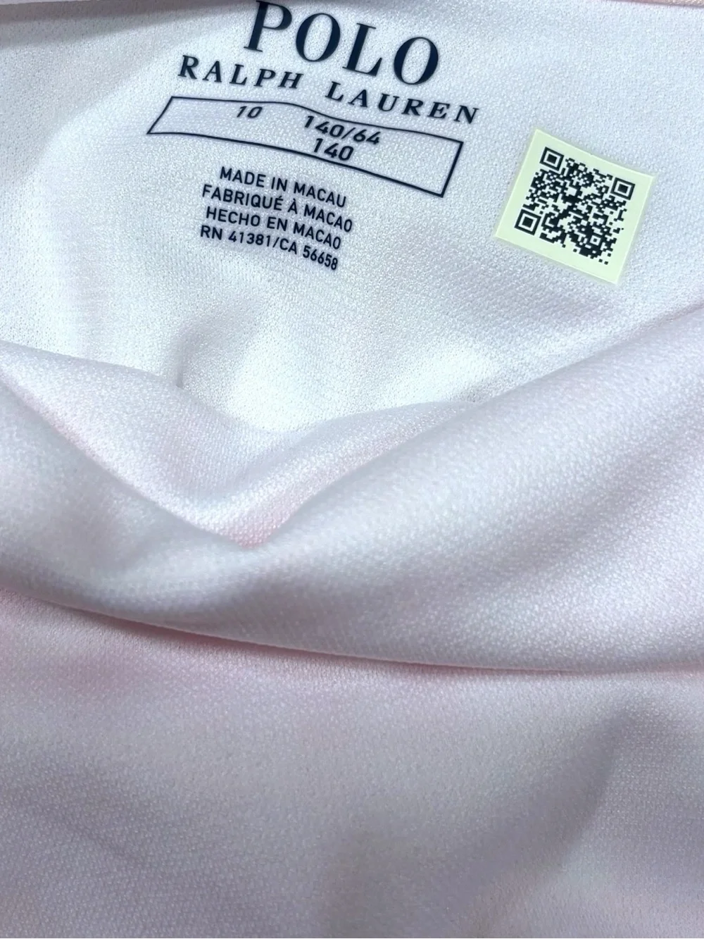 Polo Ralph Lauren Girls Pink Gingham Ruffle Strap One Piece Swimsuit Size 10 NWT